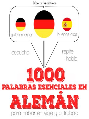 cover image of 1000 palabras esenciales en alemán